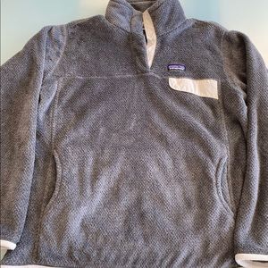 Patagonia women re-tool snap-t pullover, size XL